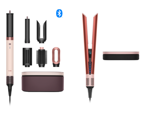 soft luxury hair routine cover photo collage