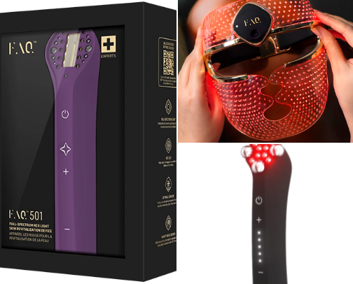 Beauty Tech Finds That Feel Like At-Home Luxury cover photo collage