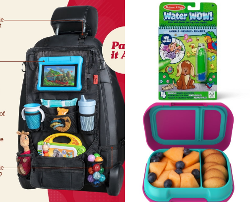 Road Trip with Toddlers Survival Kit cover photo collage