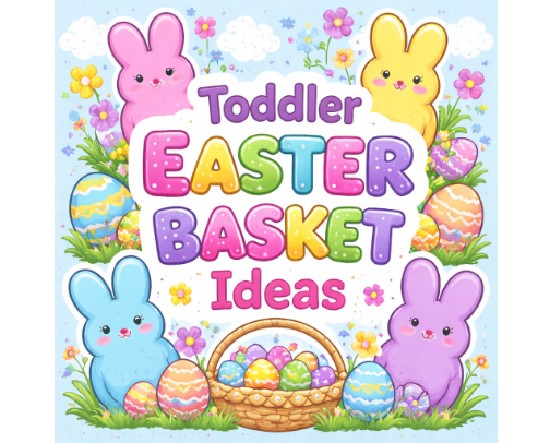 Toddler Easter Basket Ideas cover photo collage