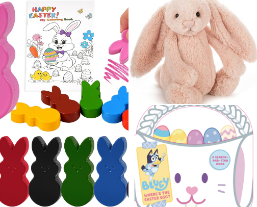 Toddler Easter Basket Ideas cover photo collage