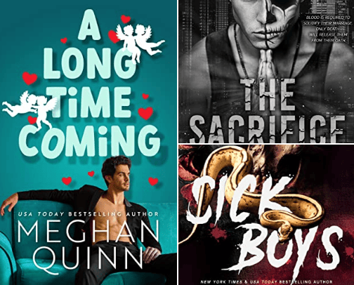April 2023 Books cover photo collage