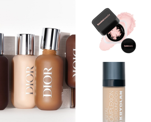 high-end professional makeup must-haves🤍 cover photo collage