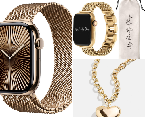 A little Gold and a little Silver to make me happy cover photo collage