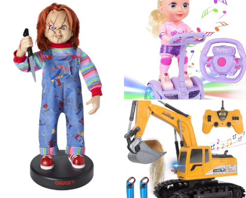 Walmart Toys control remote cover photo collage