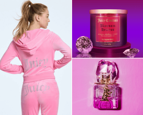 Juicy couture cover photo collage