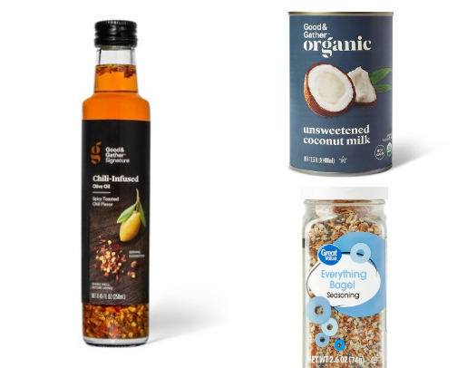 Gourmet on A Budget: Every Day Grocery Store Items to Elevate Your Meal. cover photo collage