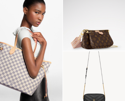Bags👜 cover photo collage
