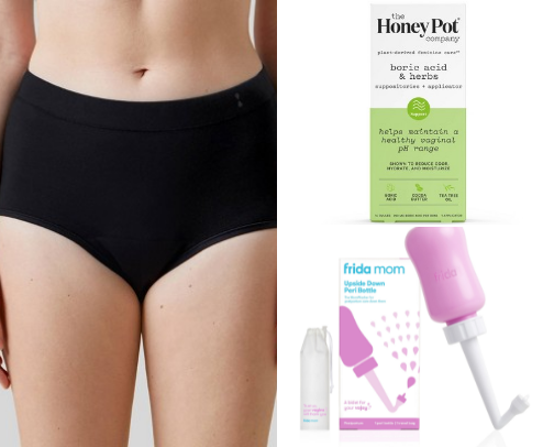 Periods/Postpartum Faves cover photo collage