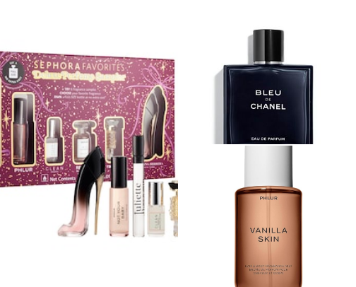 Perfumes cover photo collage