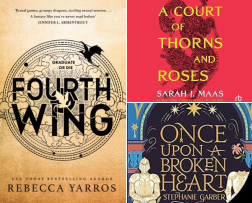 Shop My Romantasy Favourites cover photo collage