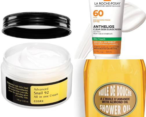 Skin Care cover photo collage