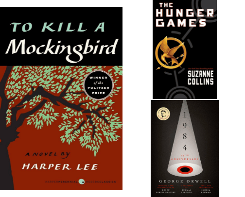 The Literary Hall of Fame: Novels That Have Made a Lasting Impact cover photo collage