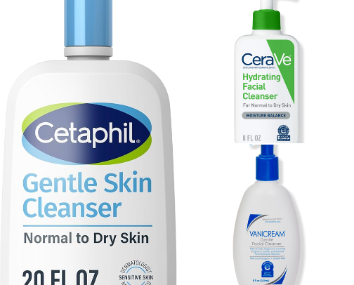 Soft Skin Starts Here: Best Cleansers for Dry & Sensitive Skin cover photo collage