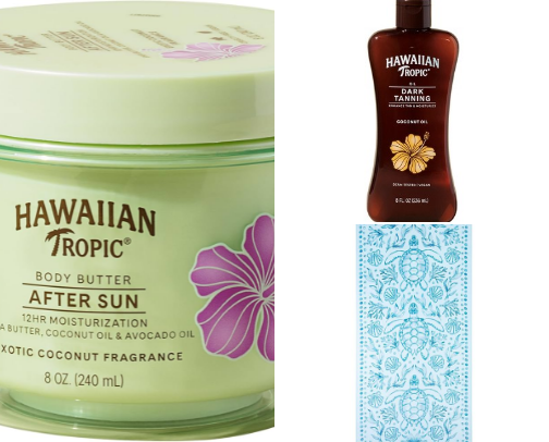 EVERYTHING YOU NEED FOR TANNING cover photo collage