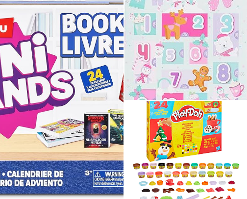 Advent Calendars for all ages | more than chocolate pieces cover photo collage