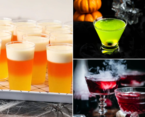 31 Spook-Tastic Halloween Cocktails cover photo collage