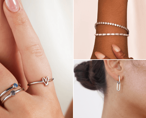 Silver jewelry that will make you look amazing! 💍 cover photo collage