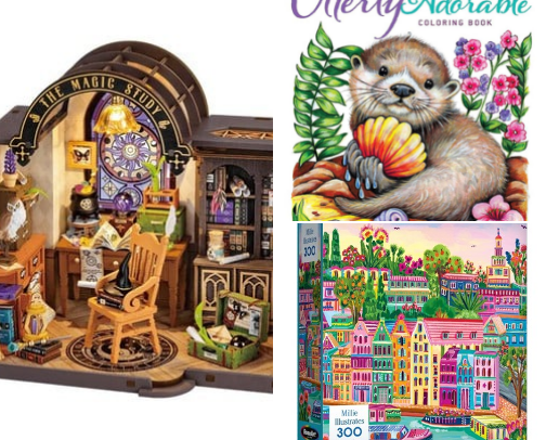 Enjoying my Mortgage! At home hobbies and activities cover photo collage