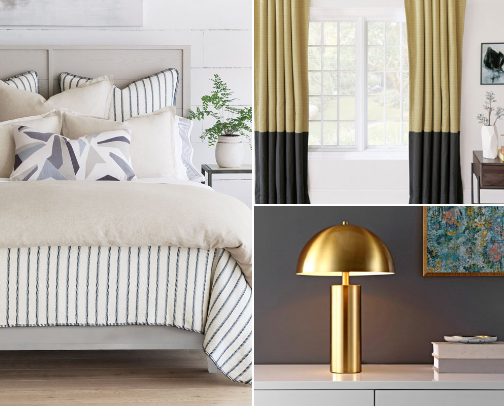 Small Bedroom That Feels Like a Luxury Hotel (Shop This Look). cover photo collage