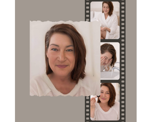 Rooted In Radiance cover photo collage