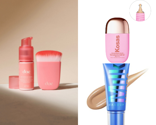 My Beauty and Haircare Products cover photo collage