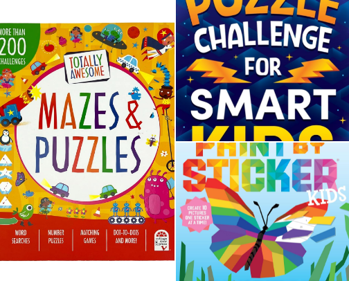 Bored kids? Keep them busy. cover photo collage