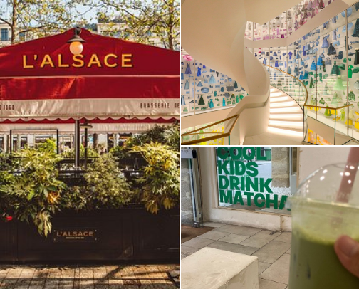 A Girl’s Guide to Paris 🥐🇫🇷 cover photo collage