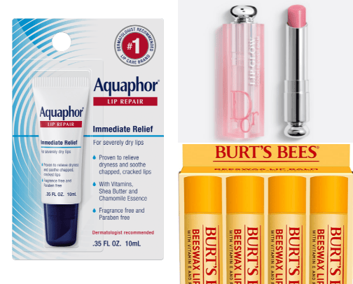 The 10 Best Lip Balms✨ cover photo collage