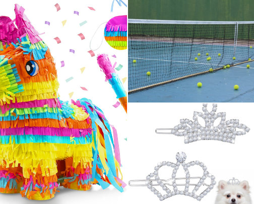 Coco’s Birthday Bash list cover photo collage