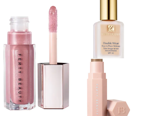 baddie makeup essentials cover photo collage