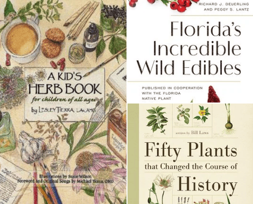 Garden Themed Books cover photo collage