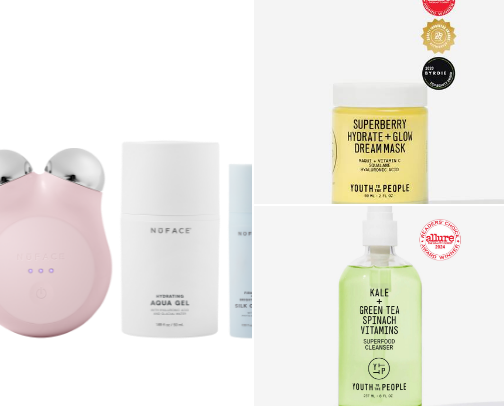 Coastal Clean Girl Skincare Staples cover photo collage