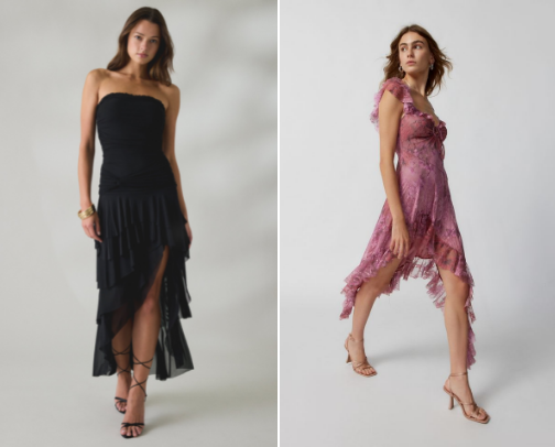 Sophisticated Midi Dresses 👗 cover photo collage