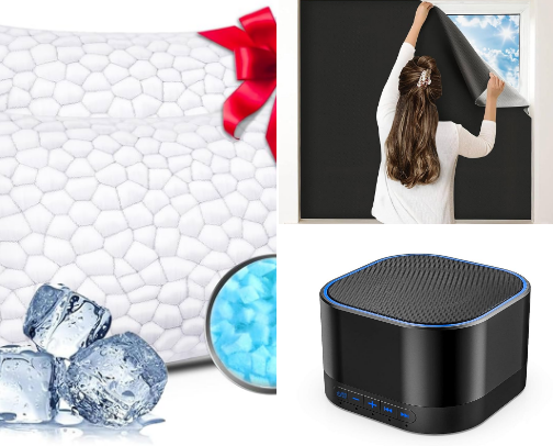 Must needs for getting a quality night of sleep cover photo collage