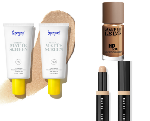 Everyday Makeup Essentials ✨️ cover photo collage