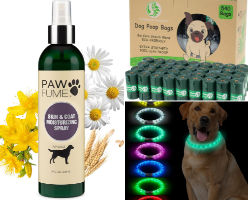For Doggies Who Like to go on Long Walks/Hikes 🏔️ 🐕 💨 cover photo collage