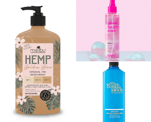 Self-tanning 101: Stay Glowy All Year! The Best Affordable Products & Free Guide for Pro Results cover photo collage
