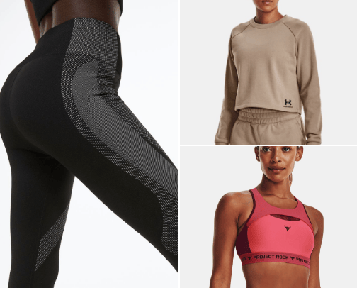Sportswear cover photo collage