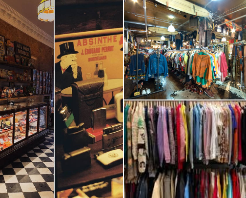 NYC Vintage and Antique Shops cover photo collage