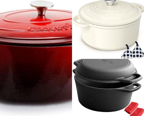 Dutch Ovens are for baking, roasting, braising and boasting! cover photo collage