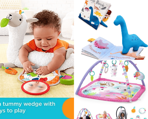 The best toys for your baby cover photo collage