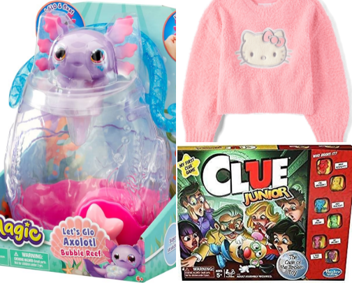 Kid's Christmas Wish List Ideas (Girls Toys, STEM, games, etc) cover photo collage