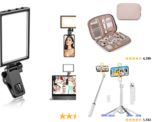 Content Creator Must Haves (AMAZON) cover photo collage