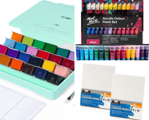 Painting Supplies That Fuel Creativity ✨ cover photo collage