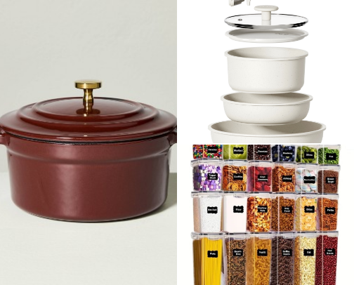 🍓🍑Kitchen Essientials🫖🥞 cover photo collage