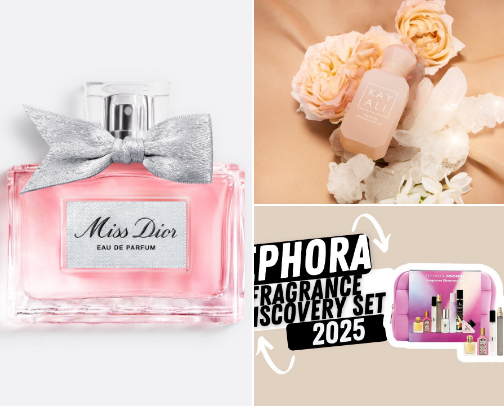perfumes and body lotions 🤤 cover photo collage