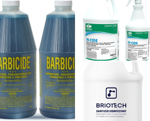Disinfecting & Sanitizing cover photo collage
