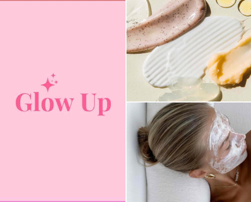 skincare🧴 cover photo collage