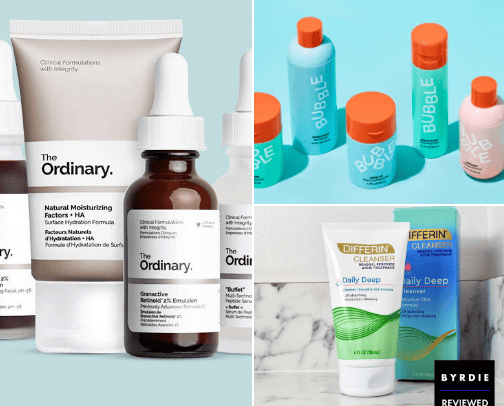 Clear Skincare cover photo collage